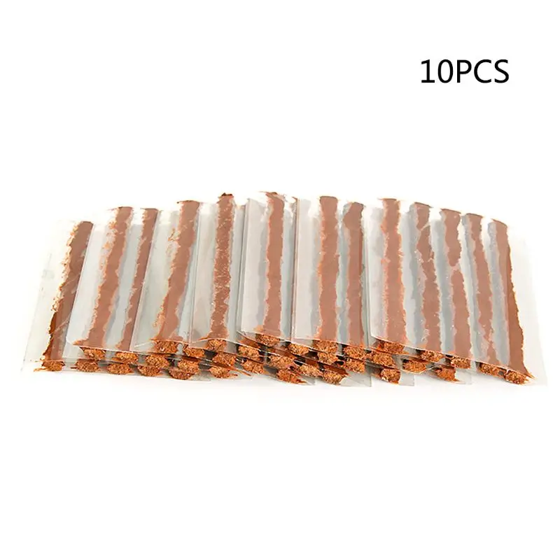 

10Pc Car Tubeless Tire Repair Strip For Car Motorcycle Tyre Repair Rubber Strips
