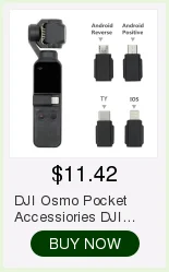 Для DJI Osmo Карманная камера мобильный телефон клип кронштейн настольное крепление ручной карданный штатив держатель для DJI Osmo карманные аксессуары