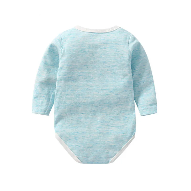 Детский хлопковый комбинезон с длинными рукавами зимняя одежда для