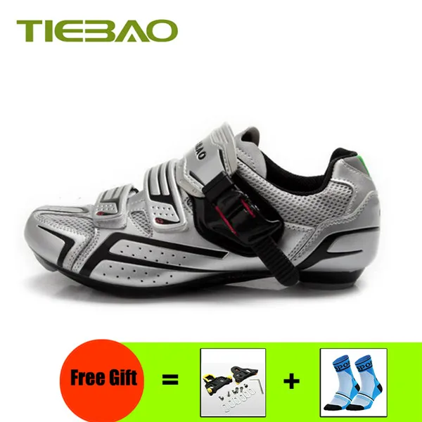 Cleats for 1268 S Tiebao sapatilha ciclismo, обувь для шоссейного велоспорта, самоблокирующаяся,, мужские, женские, дышащие, bicicleta carretera, суперзвезда, велосипедные кроссовки - Цвет: Cleats for 1268 S