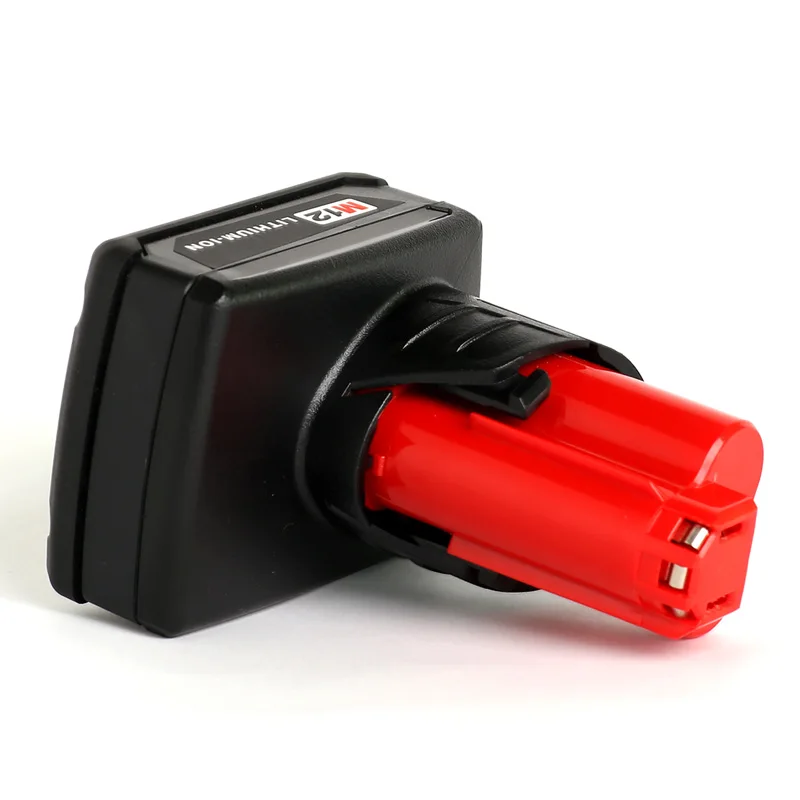 Для аккумулятора Milwaukee Mil 12V 4000mAh 48 11 2401 2402 C12 B BX M12|batteries batteries|battery battery batterybatteries for power