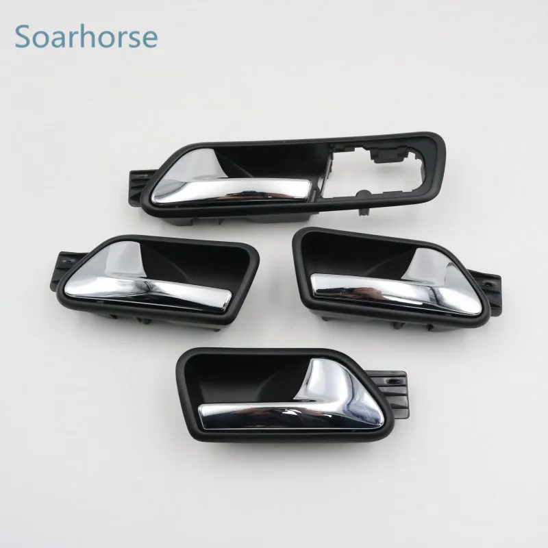 Soarhorse для VW Touran Caddy автомобиля хромированная внутренняя дверная ручка