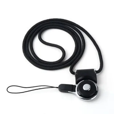 Black Черный ремешок на шею для ручного туризма Gps Garmin Gpsmap 62 64 62st 64st Astro 320 220 аксессуары съемный ремешок - Цвет: Black