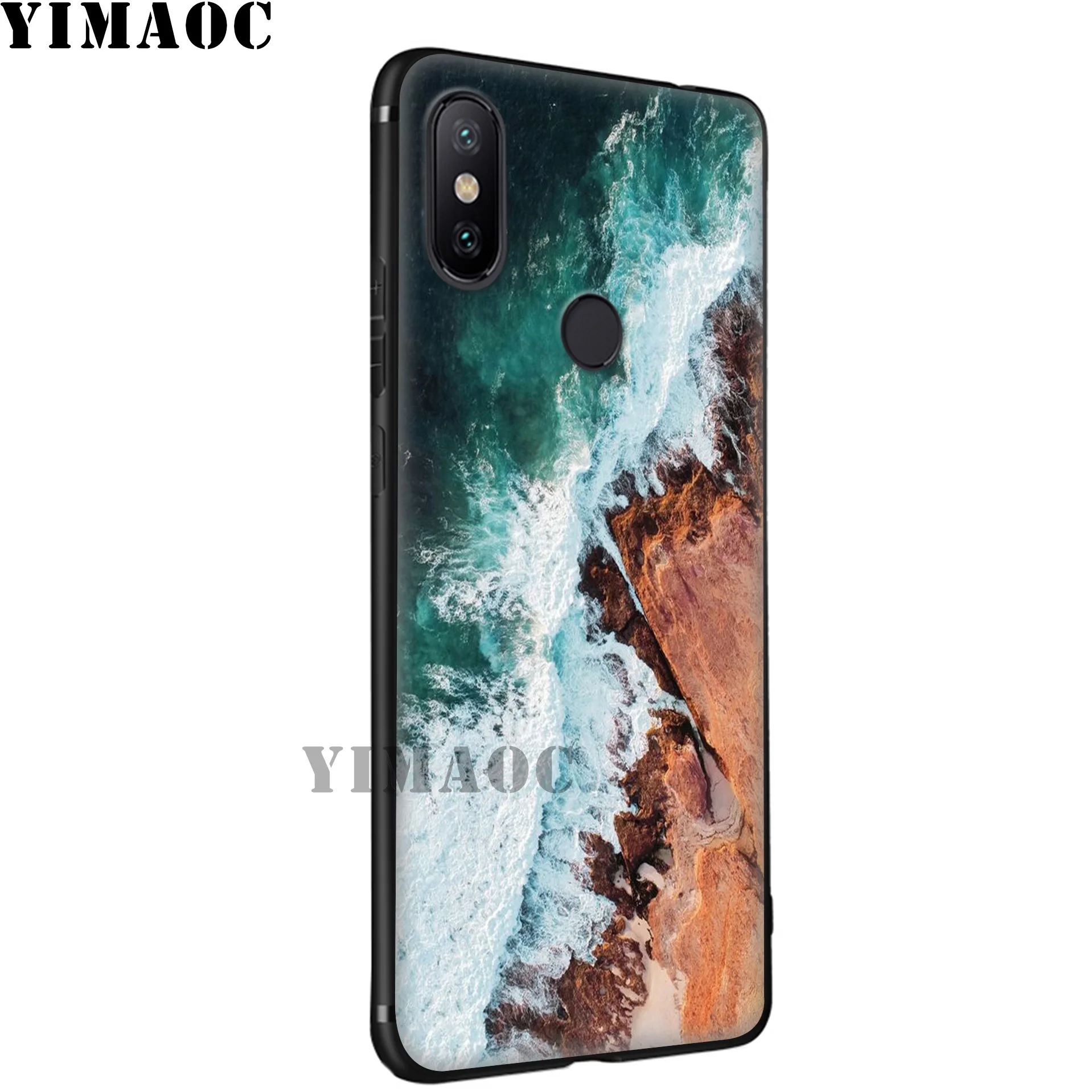 YIMAOC Blue Ocean Sea Beach Soft Case for Xiaomi Mi 9T 9 8 Se 6 MAX 3 A1 A2 Lite MiA1 MiA2 CC9E CC9 6X 5X POCOPHONE F1 |