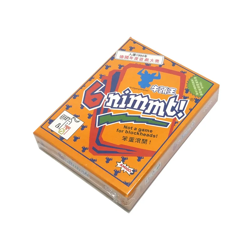 Горячая игра Take 6 Nimmt настольная кaрточные игры 2-10 игроков для взрослых смешной