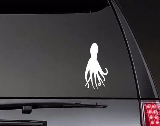 

Длинные Осьминог наклейки на кузов автомобиля Наклейка на окно или дверь Забавный высокое качество водонепроницаемый ZP0283