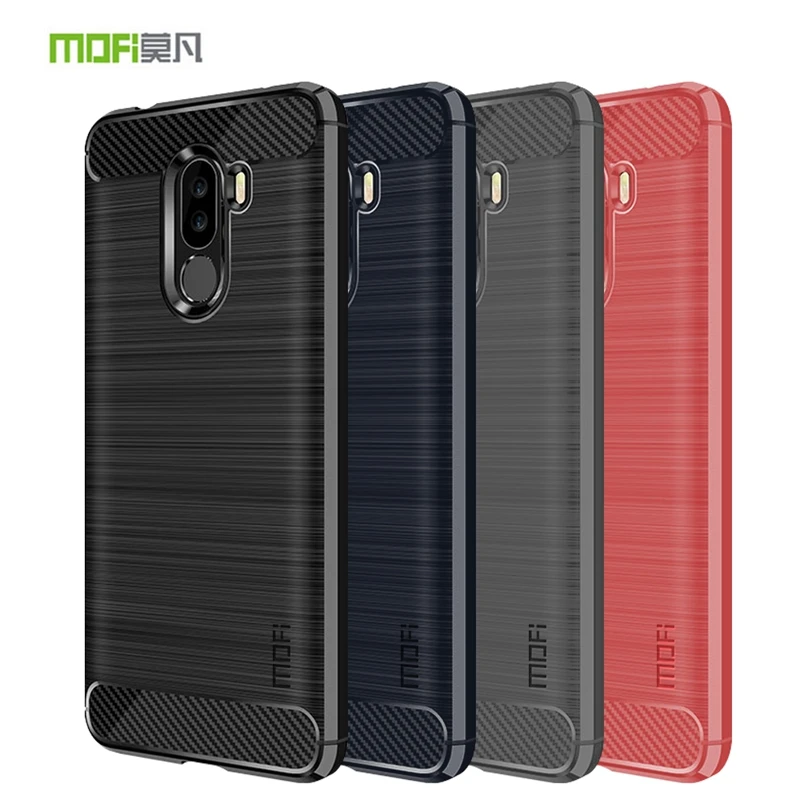 Чехол MOFI для Xiaomi Pocophone F1 силиконовый мягкий чехол из ТПУ телефона Poco Fi в Индии