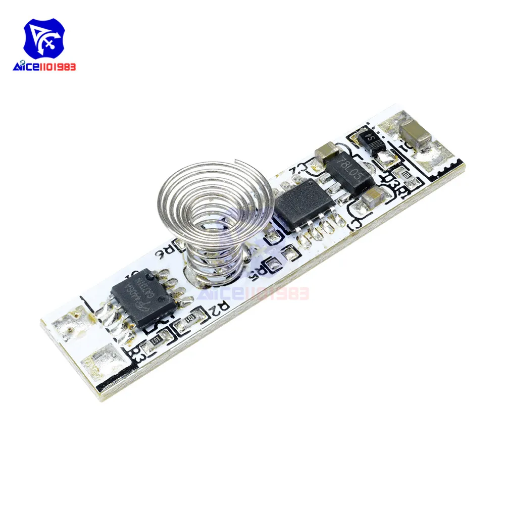 9 V-24 V 30W 3A сенсорный выключатель емкостный Сенсор модуль светодиодный затемнения Управление лампы для активного отдыха Компоненты жесткий светильник Управление; три режима
