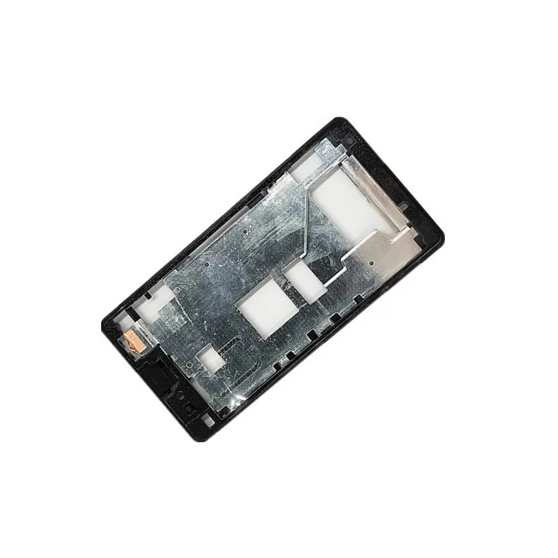Для Sony Xperia Z1 Compact Z1MINI D5503 средняя рамка Передняя Лицевая панель Корпус чехол +