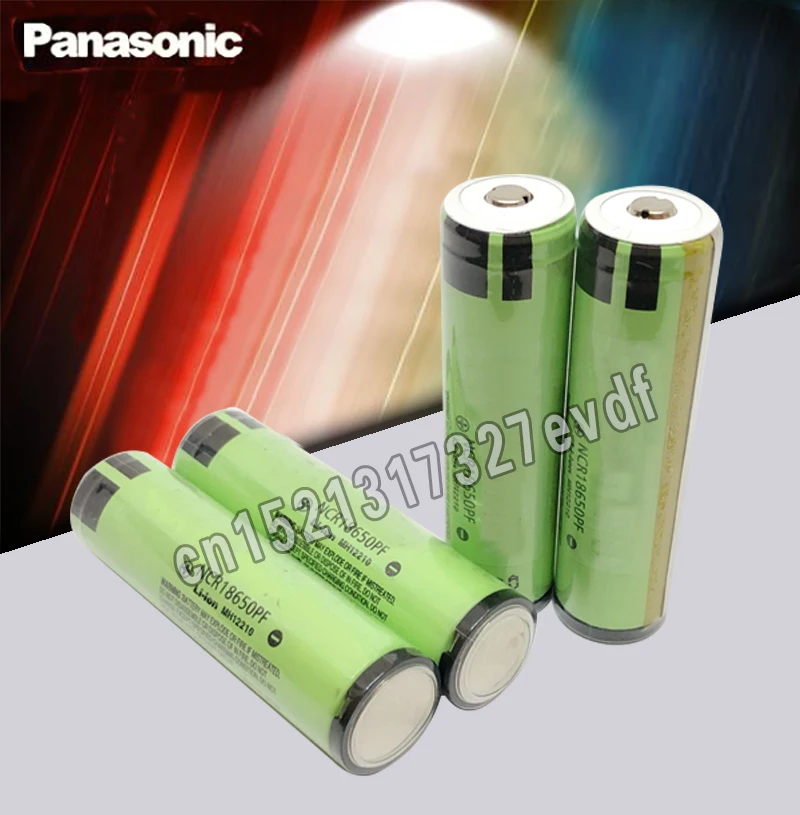 100% оригинальный Panasonic NCR18650PF 18650 PF 2900 мА/ч 10A Высокая дренажная перезаряжаемая 3 7 V