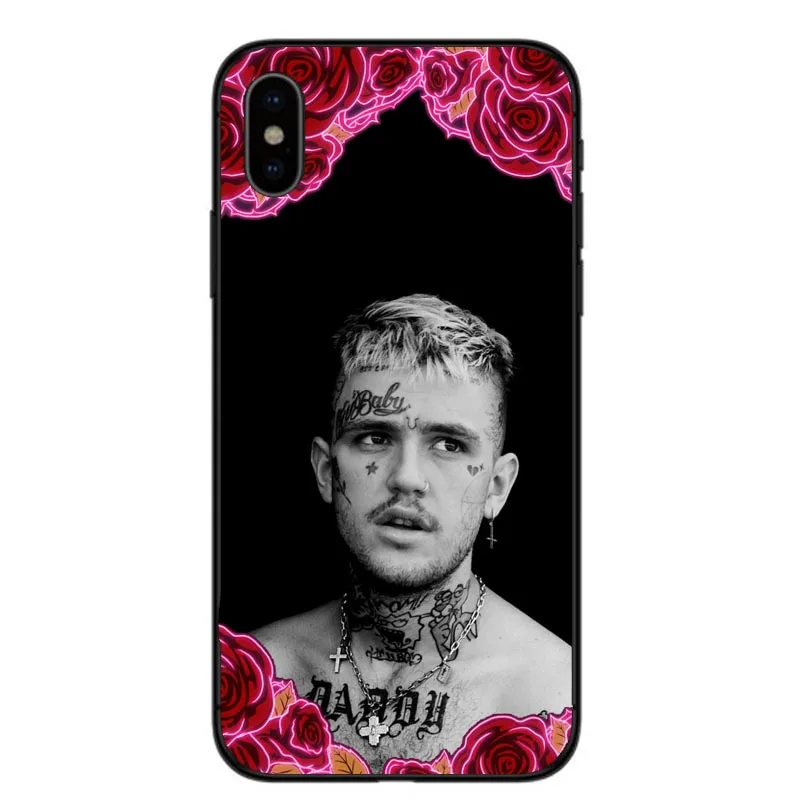 POP рэпер Lil Peep высококачественные черные мягкие силиконовые чехлы для телефонов, чехол для iPhone 11 Pro MAX 5S SE 6 6splus 7 8Plus X XR XS MAX