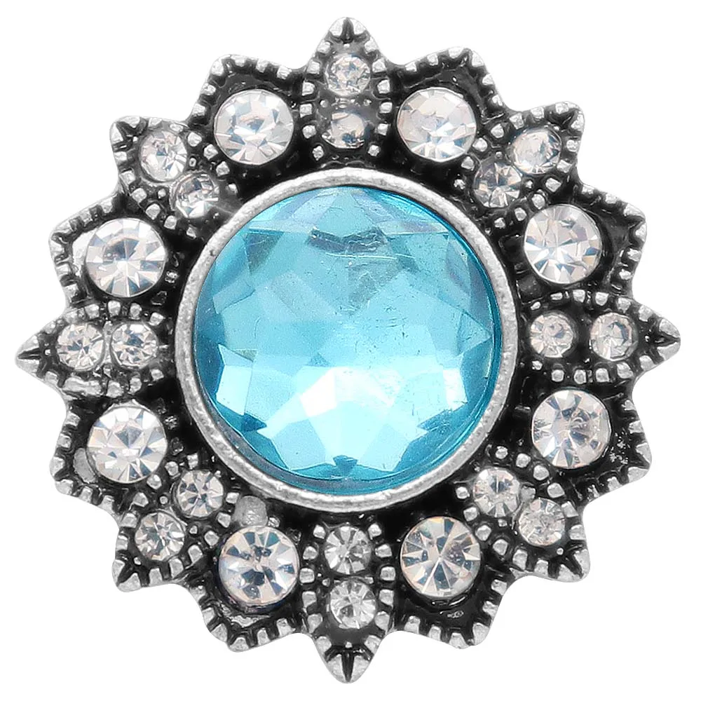 2019 винтажная Высококачественная 18 мм разноцветная металлическая кнопка с