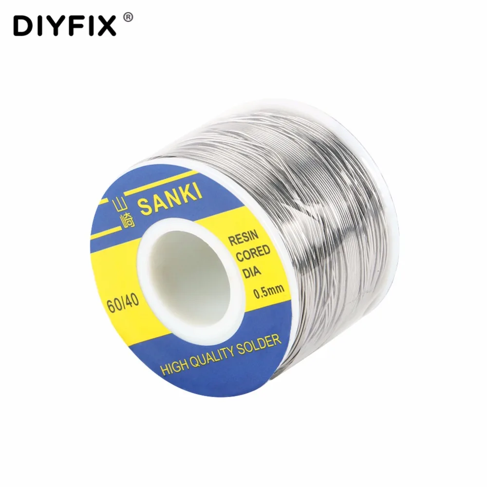 DIYFIX 0 3/0 4/0 5 мм 250 г 60/40 канифольное ядро оловянный припой проволочный вывод пайки