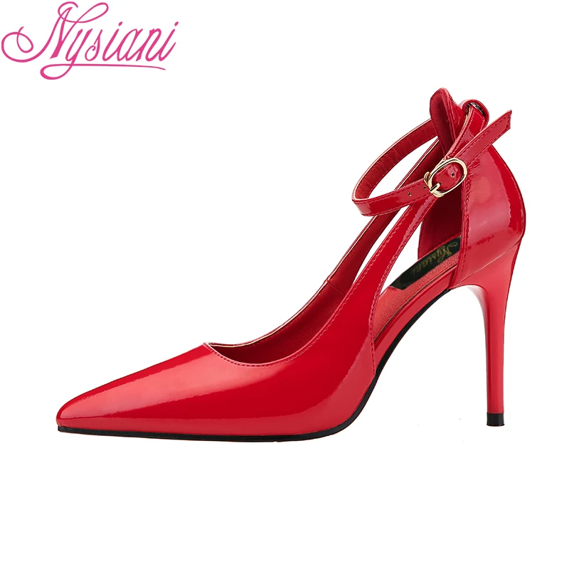 Женские свадебные босоножки на высоком каблуке с острым носком туфли лодочки