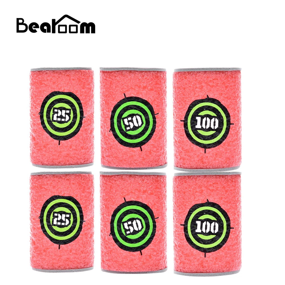 Bearoom 6 шт. Airsoft Пистолетная Пуля пистолеты Target Dart стрельба Дартс пены пистолет EVA