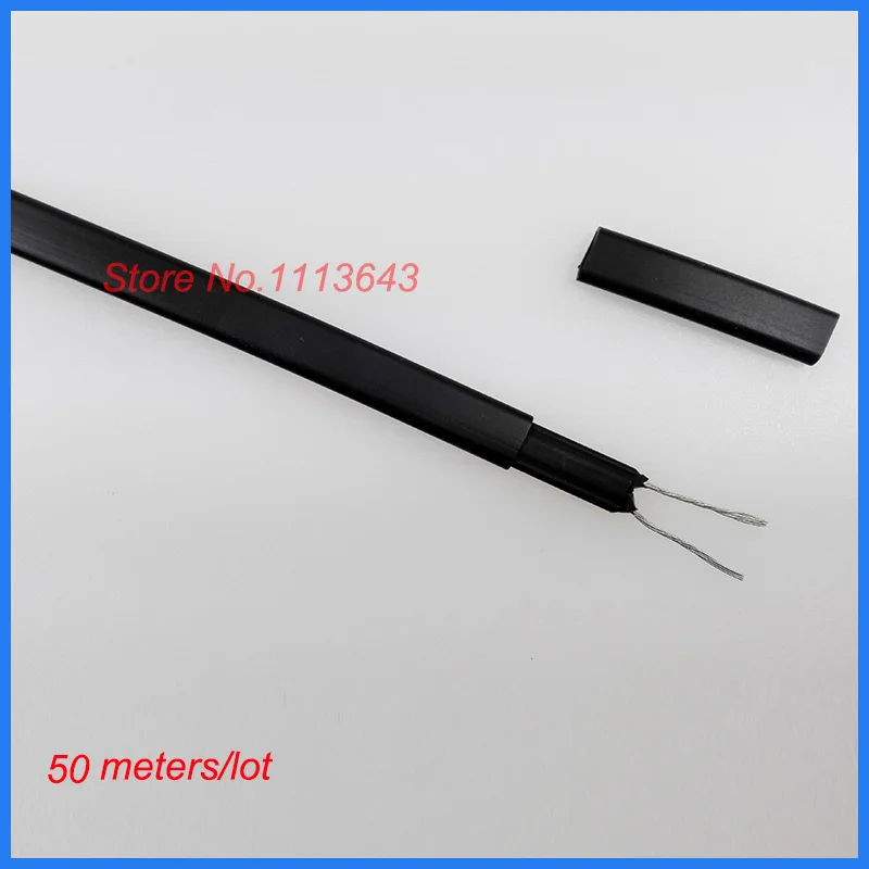 Лучшие продажи 50 м/лот Антифриз для труб с защитой от пламени Саморегулирующийся