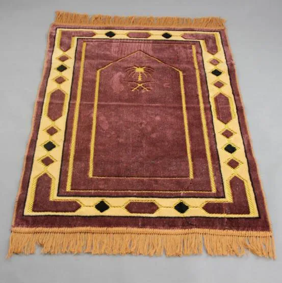 Новый молочно белый муслалла Молитвенный Ковер Tapis ковер Tapete Banheiro исламский