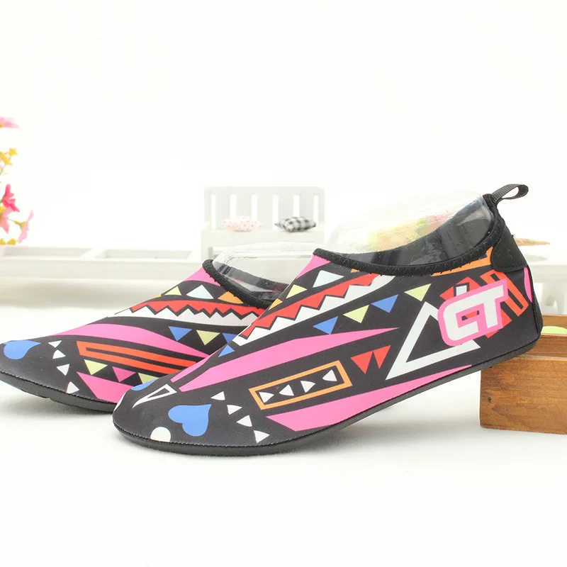 Детские тапочки с граффити детская обувь пляжная для дайвинга мальчиков и