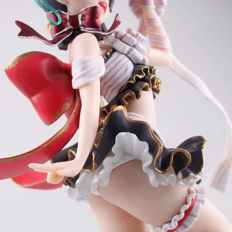 Аниме Фигурка 25 см Love Live! Школьный идол фестиваль Ядзава Нико 1/7 Масштаб ПВХ фигурка Коллекционная модель игрушки Рождественский подарок