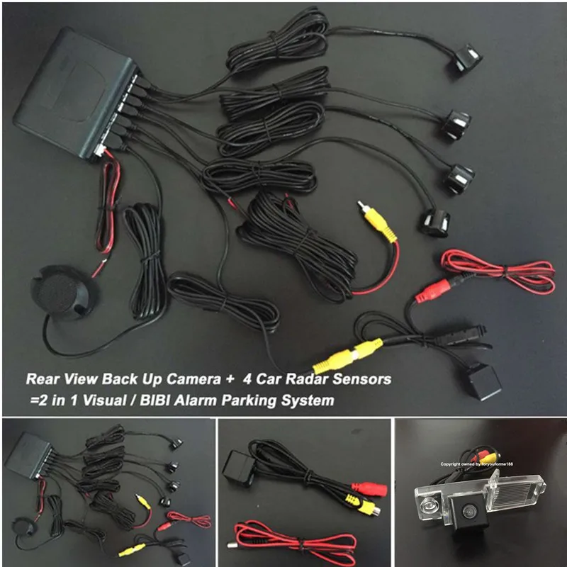 Автомобильные парковочные датчики + камера заднего вида = визуальная система 2 в