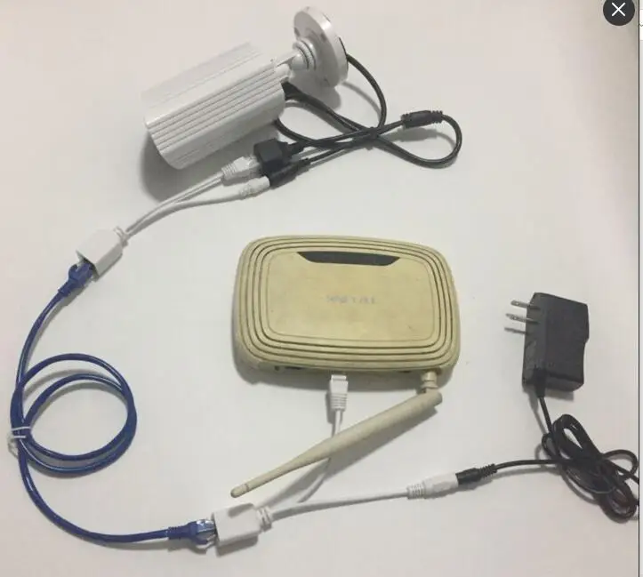 Горячий кабель адаптер PoE разъемы Пассивный кабель питания Ethernet PoE адаптер RJ45 инжектор+ Сплиттер Комплект 5 в 12 В 24 в 48 в