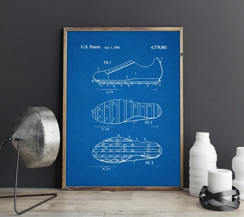 Патент для скручивающей обуви художественные постеры скручивания стен декор