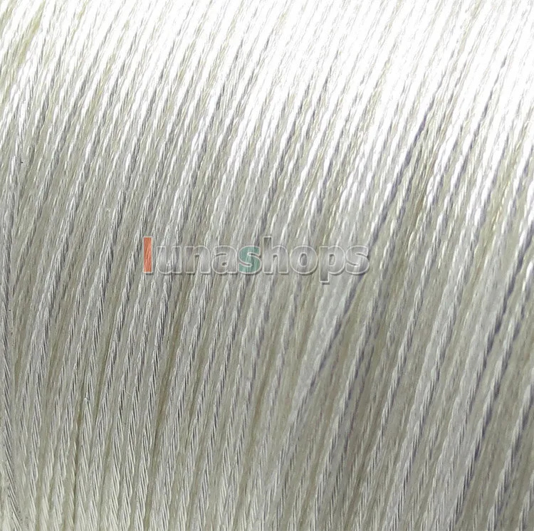 5 м 27AWG Acrolink чистого серебра 99.9% сигнал тефло провод кабель 14/0. 1 мм2 диаметр: 0,65 мм для DIY LN004490