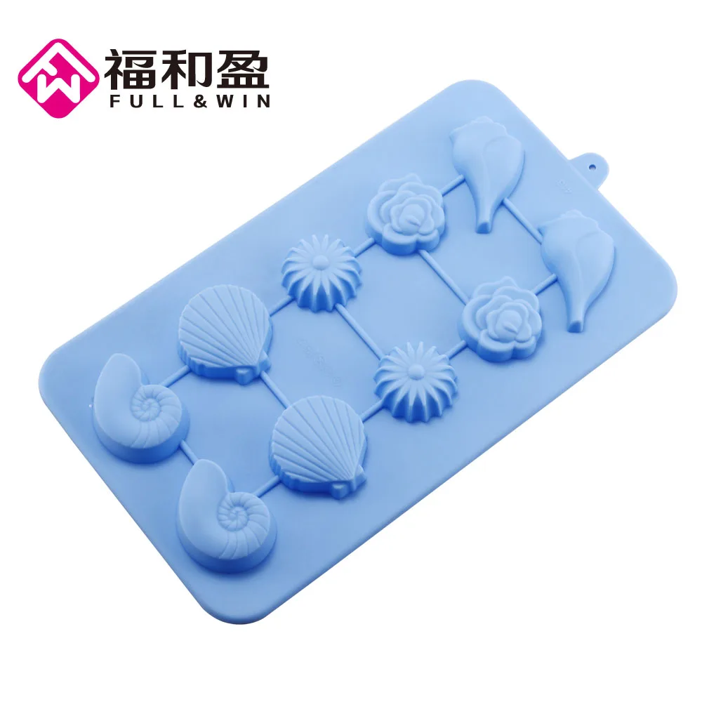Silicone Mold Sea Shell Conch DIY Soap Mould Form Baking Fondant Cake Decorating Tools Design Sugarcraft For Kitchen | Дом и сад