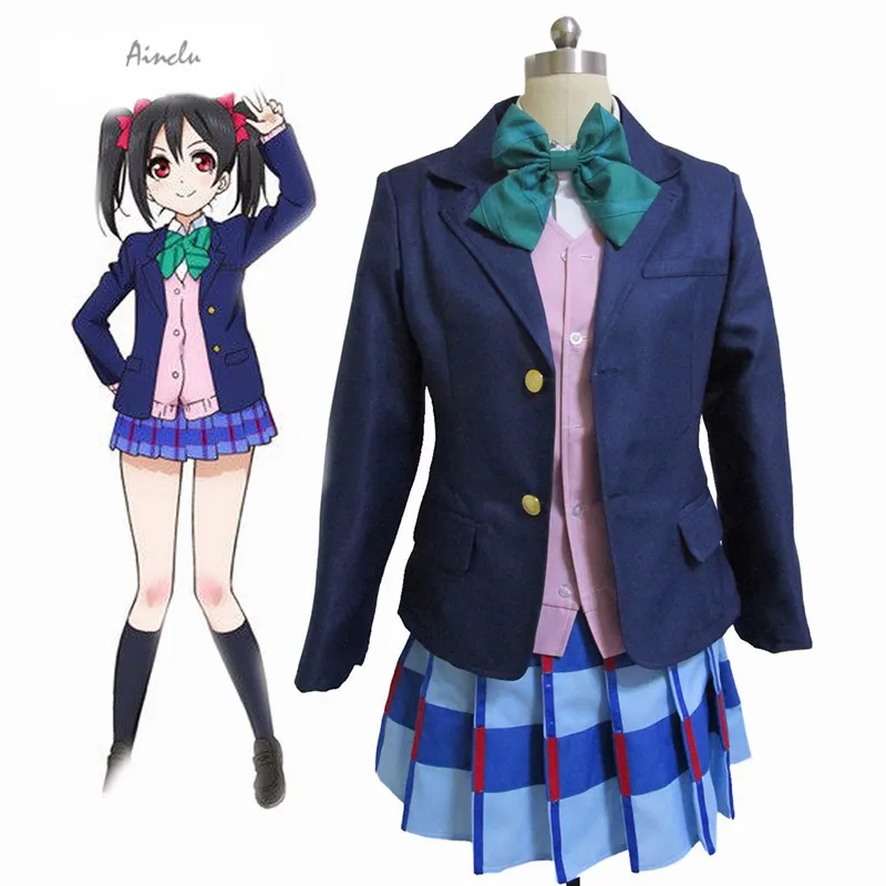 Ainclu бесплатная доставка взрослый ребенок любимая живая! Женская школьная форма