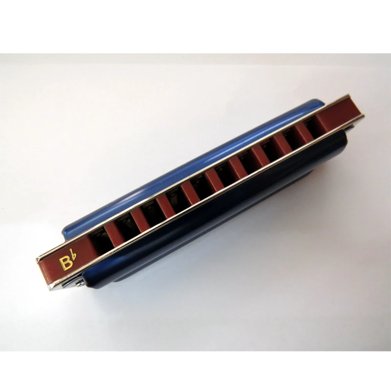 EASTTOP T008K ключ Bb новый синий цвет губные гармоники латунь reedplates Фосфорная бронза