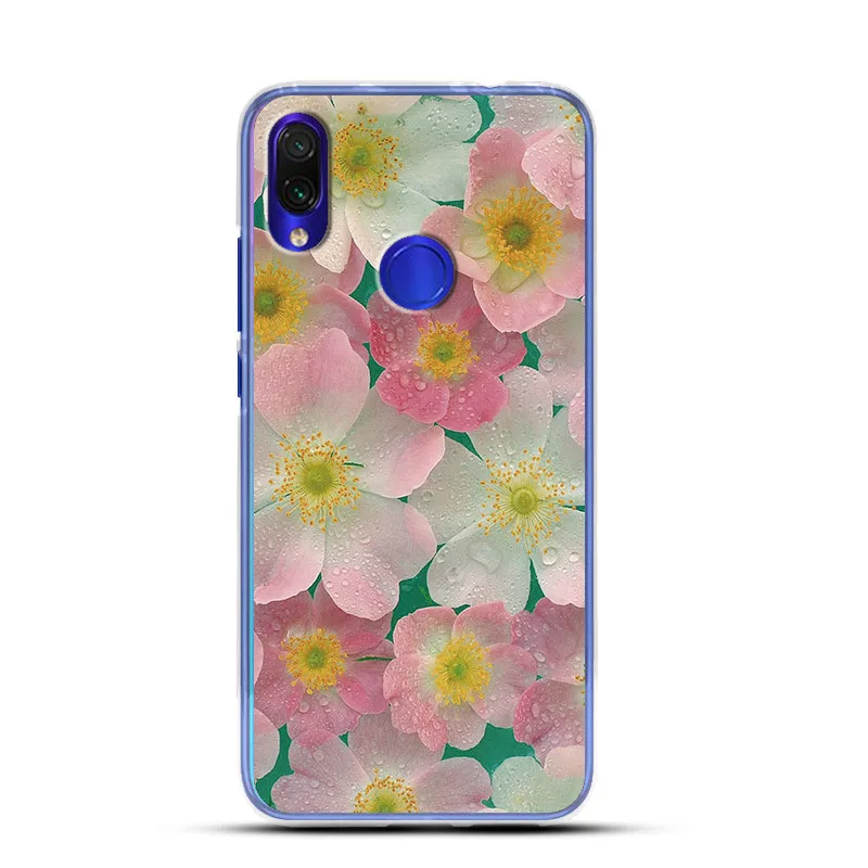 For Coque Xiaomi Redmi Note 7 6.3&quot Case Luxury Silicone Anti-knock Soft TPU Full Protective Cover Fundas |