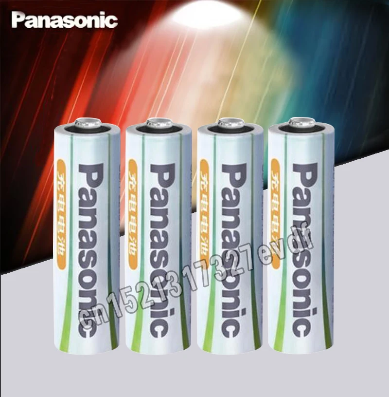 Panasonic Высокопроизводительные AA батареи 1500 раз утилизации Ni-MH Предварительно заряженный HHR-3MRC/4B аккумуляторная батарея