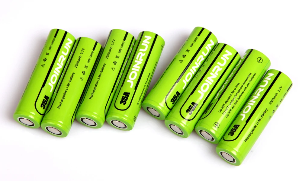 Joinrun 18650 литий-ионная батарея 3,7 V 2500mah 18650 литиевая аккумуляторная батарея высокопроизводительная батарея
