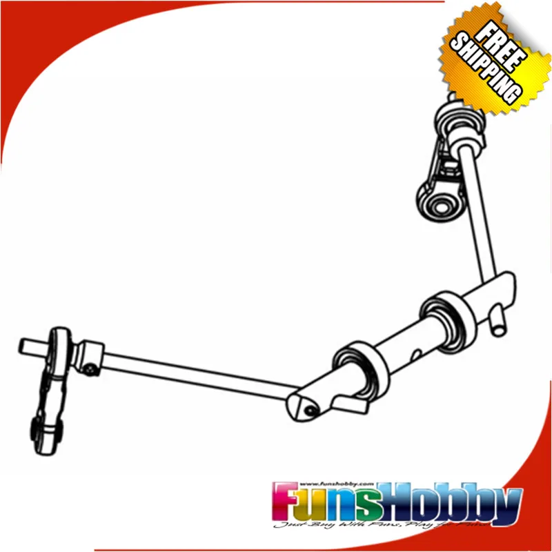 MCD Racing RR5 XS5 комплект антирулонных балок F/R 3 5 мм. COD.360101X |