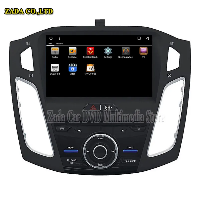 Ectwodvd Восьмиядерный Android 8 1 автомобильный dvd плеер gps навигация Мультимедиа для Ford