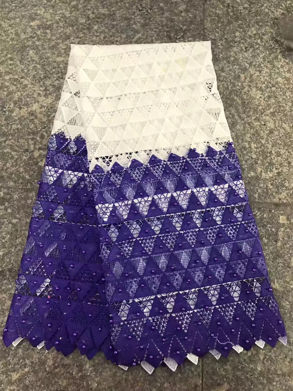 Latest 2017 African Lace Fabric With Beaded And Stones Nigerian Wedding Embroidered French Tulle Material For Bridal | Дом и сад