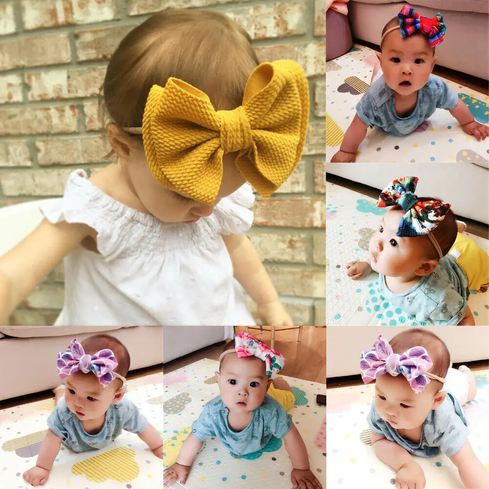 Girls Boys Baby Toddler Headband Hair Band Headwear Head Wrap Photography Props 2019 | Мать и ребенок
