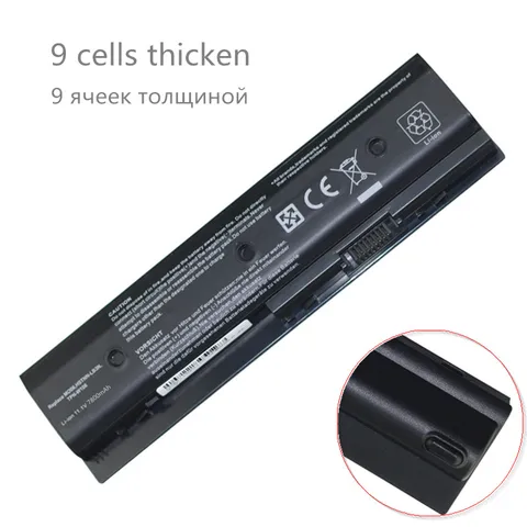 Новый аккумулятор для ноутбука с 9 ячейками для HP MO06 TPN-P102 YB3N H2L56AA 671567-421 MO09 671567-321 TPN-P107 H2L55AA 671731-001