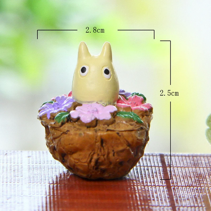 Studio Ghibli Мой сосед Тоторо Смолы Фигурка DIY орех может/Мэй фигурку игрушки