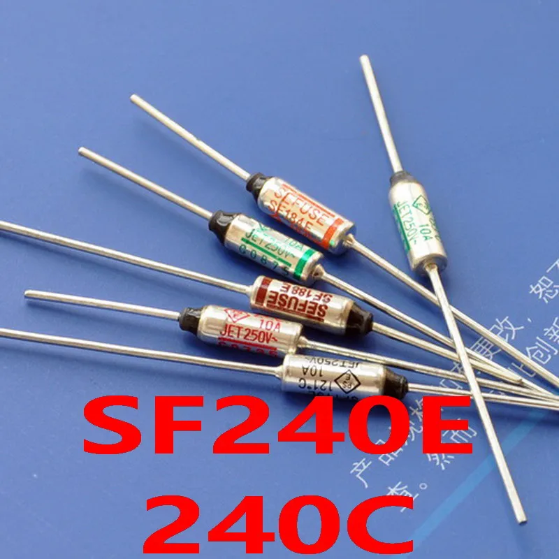 (5 шт./лот) Термопредохранитель Microtemp Cut SF240E 240C SEFUSE 240 градусов Цельсия.|thermal fuse|microtemp