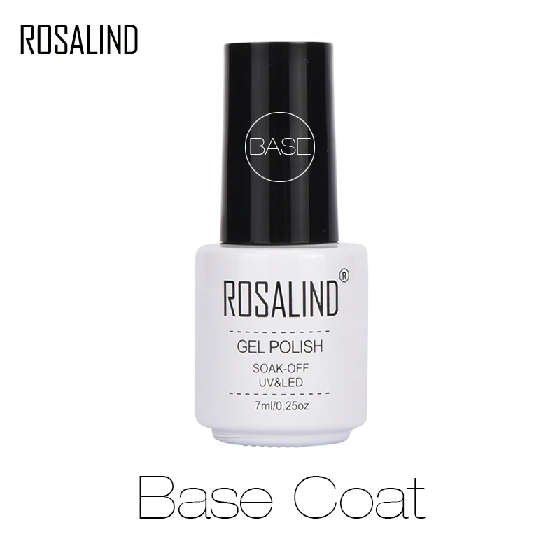 ROSALIND Gel 1S 7 мл серия сырных цветов Гель лак для ногтей маленькая белая бутылка