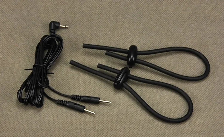 Мужские аксессуары с электрическим током силиконовое кольцо для пениса