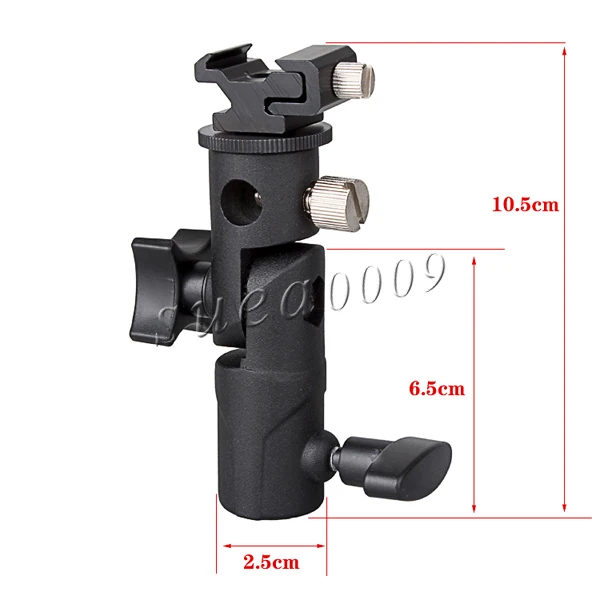 Держатель вспышки Supon Speedlite кронштейн горячего башмака с отверстием для зонта +