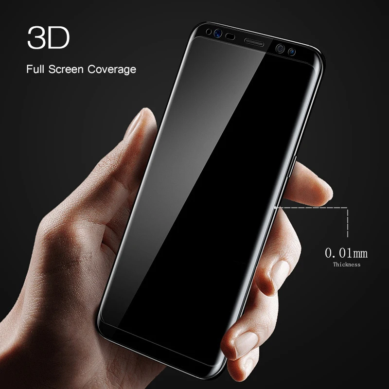 Suntaiho 3D изогнутый круглый мягкий ПЭТ пленка протектор экрана для samsung Galaxy S8 S8+ Note 8(не закаленное стекло) защитная пленка