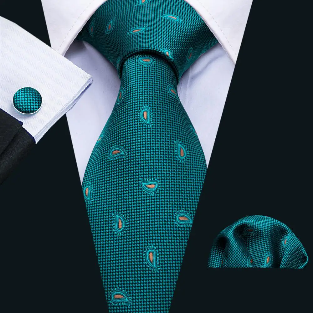LS-5046, мужские галстуки, шелк, жаккард, тканые, Пейсли, шелковые галстуки для мужчин, для свадьбы, жениха, бизнеса, Барри, Ван, модный галстук