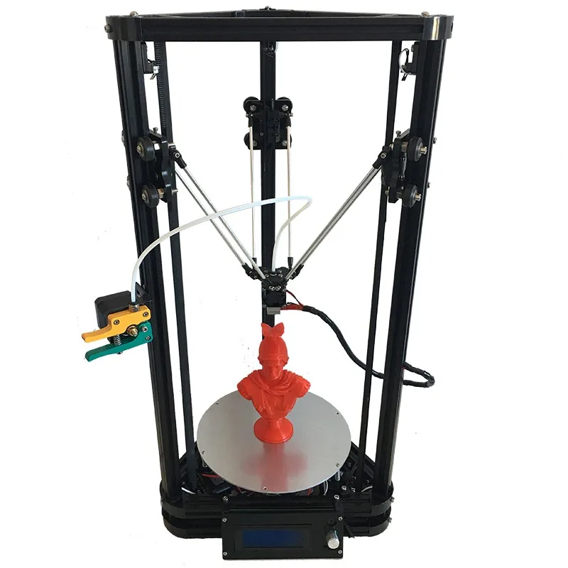 Высокая точность HE3D reprap K200 Дельта DIY 3D принтер комплект автоматическое выравнивание металлический междугородной экструдер