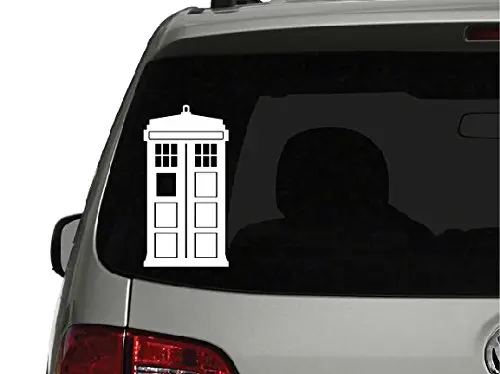 Доктор Кто Tardis высечка Виниловая Наклейка для автомобиля окна бампера грузовика