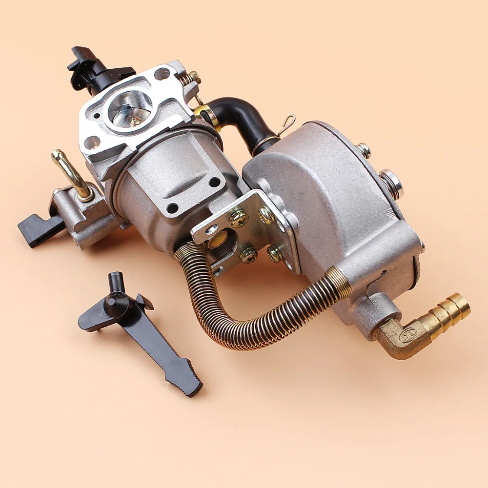 Двойной топливный Карбюратор для HONDA GX160 GX200 GX 160 200 китайский 168F 170F 5.5HP 6.5HP