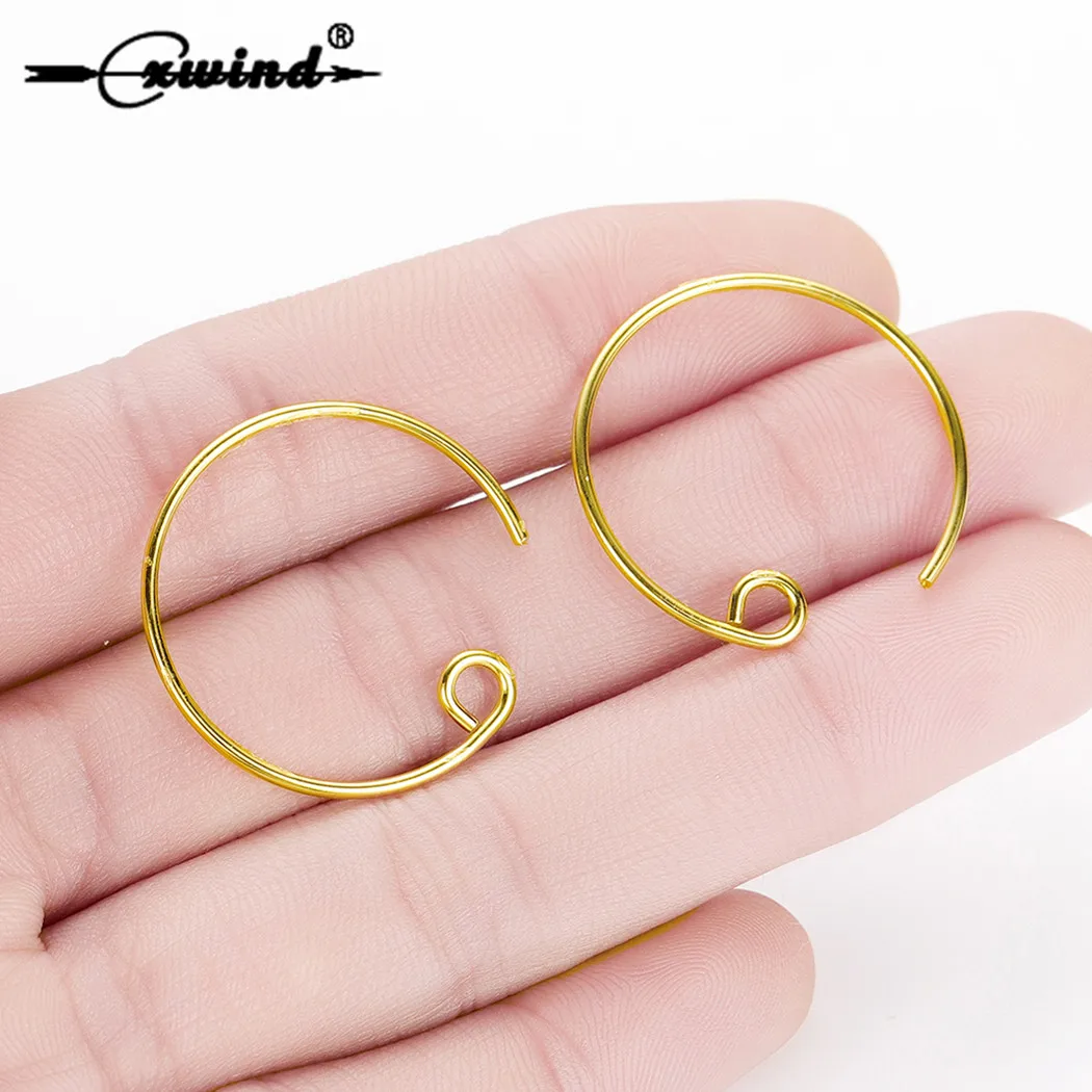 

Cxwind Boho Gold Open Round Earrings For Women Girl Spiral Wire Earrings 2019 Fashion Geometric Earing Jewlery Brincos
