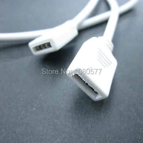 10pcs/lot 1 meter 4 Pin Female Connector Extension Cable For SMD 3528 5050 RGB LED Flexible Strip Lighting Connecting | Обустройство